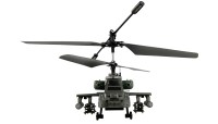 25350 bestuurbare Apache AH-64 helikopter coaxiaal 3,5-kanaals RTF kant en klaar 7